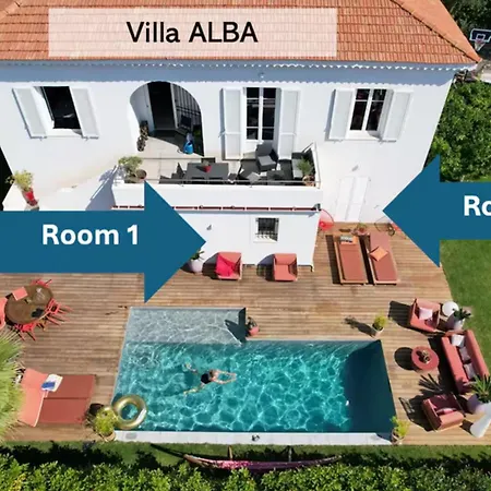 Villa Beautiful - Garden - Pool - Sea View Nice