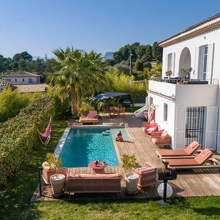 Villa Beautiful - Garden - Pool - Sea View Nice